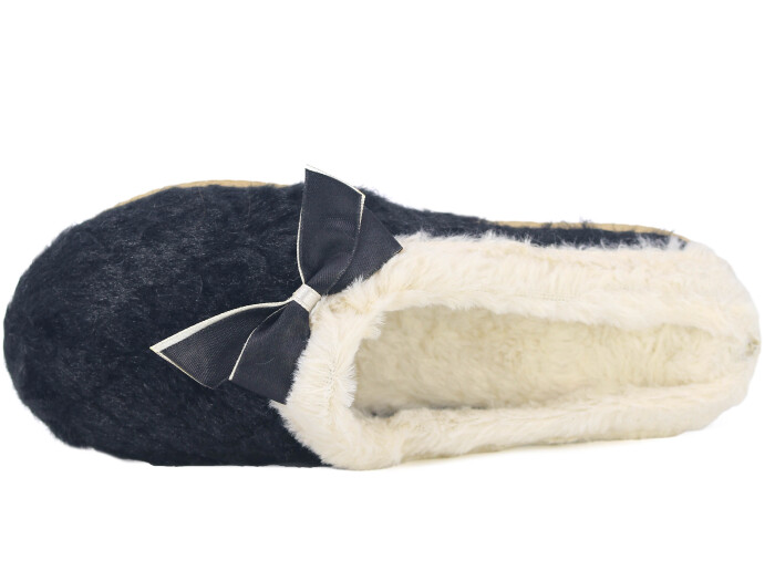 Öztaban Zenne Fiyonklu Ev Terliği Siyah - 2