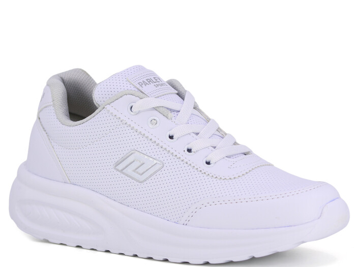 Parley Zenne 726 Cilt Spor Ayakkabı Beyaz - Gümüş - Parley