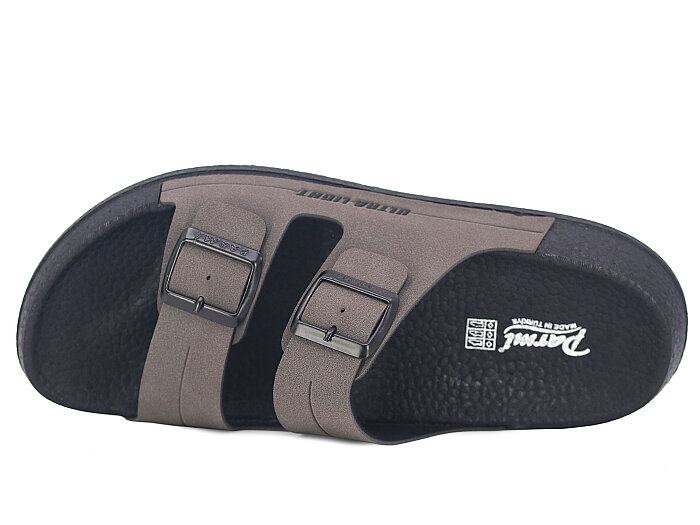 Parmi Merdane 26001 Çift Toka Kutulu Günlük Terlik Gri - Parmi (1)