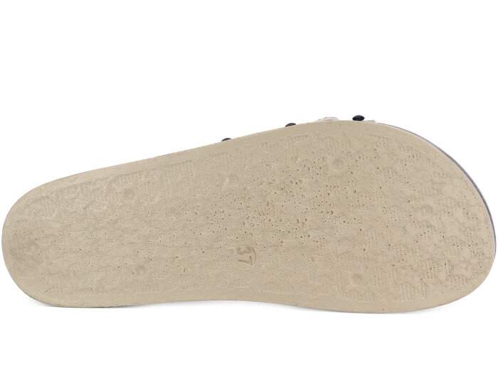 Parmi Zenne 19057 Tek Toka Ağaç Desen Kutulu Günlük Terlik Bej - 3