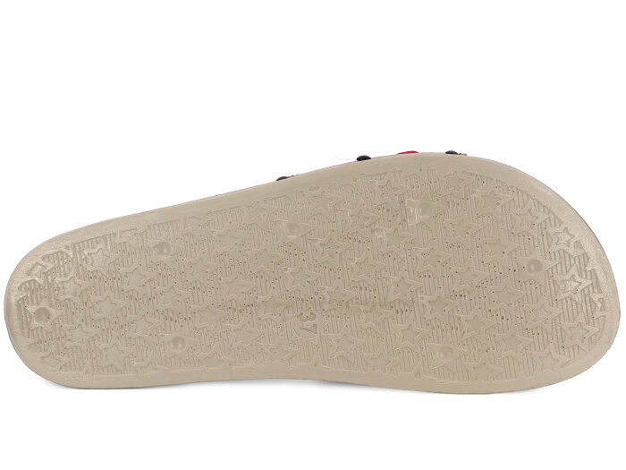 Parmi Zenne 19057 Tek Toka Ağaç Desen Kutulu Günlük Terlik Kırmızı - 3