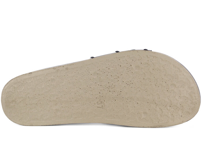 Parmi Zenne 19057 Tek Toka Ağaç Desen Kutulu Günlük Terlik Siyah - 3