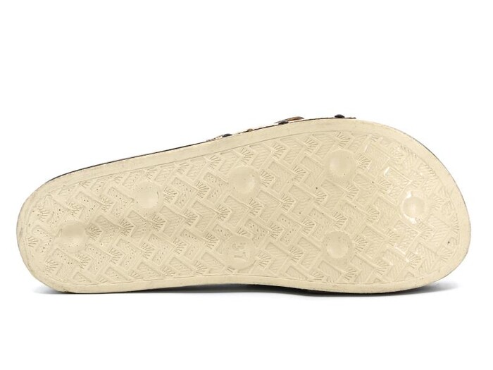 Parmi Zenne 21103 Tek Toka Ağaç Desen Kalın Günlük Terlik Bakır - 3