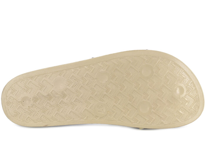 Parmi Zenne 21103 Tek Toka Ağaç Desen Kalın Günlük Terlik Beyaz - 3