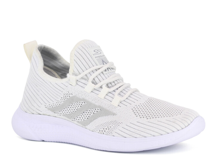 Pasomia Merdane 022 Triko Spor Ayakkabı Beyaz - 1