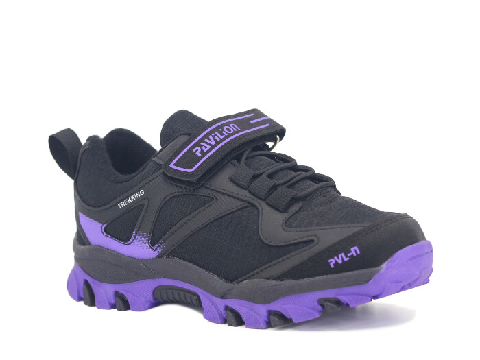 Pavilion Filet CK-011 Trekking Uzun Bot Siyah - Mor - Pavilion