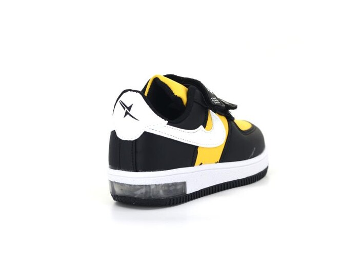 Phonex Bebe 59 Cilt Spor Ayakkabı Sarı - Siyah - Beyaz - Thumbnail