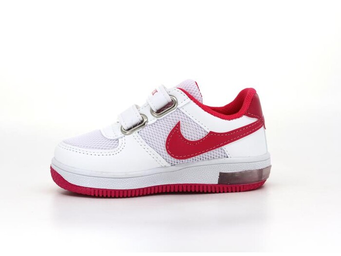 Phonex Bebe 59 Işıklı Cırtlı Anorak Spor Ayakkabı Beyaz - Fuşya - 6