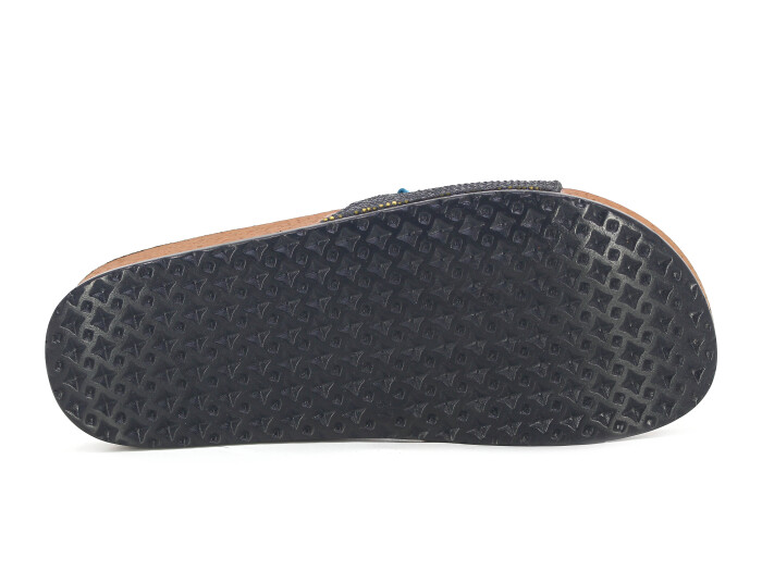 Pienn Zenne 20050.019 Taşlı Kutulu Günlük Terlik Siyah - 3