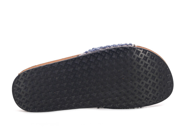 Pienn Zenne 20050.022 Taşlı Kutulu Günlük Terlik Siyah - 3