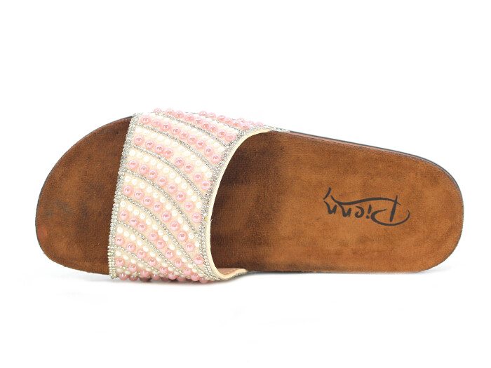 Pienn Zenne 20050.026 Taşlı Kutulu Günlük Terlik Bronz - Pienn (1)