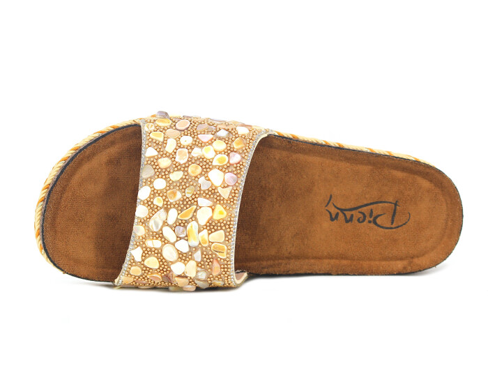 Pienn Zenne 20063.009 Kutulu Günlük Terlik Bronz - Pienn (1)