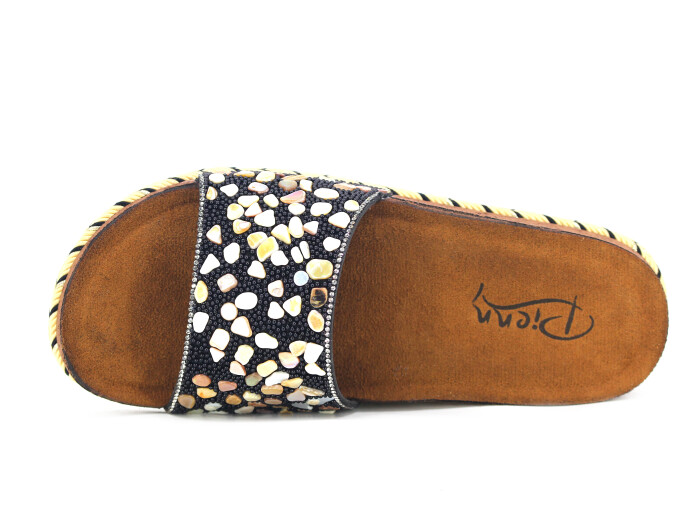 Pienn Zenne 20063.009 Kutulu Günlük Terlik Siyah - Pienn (1)