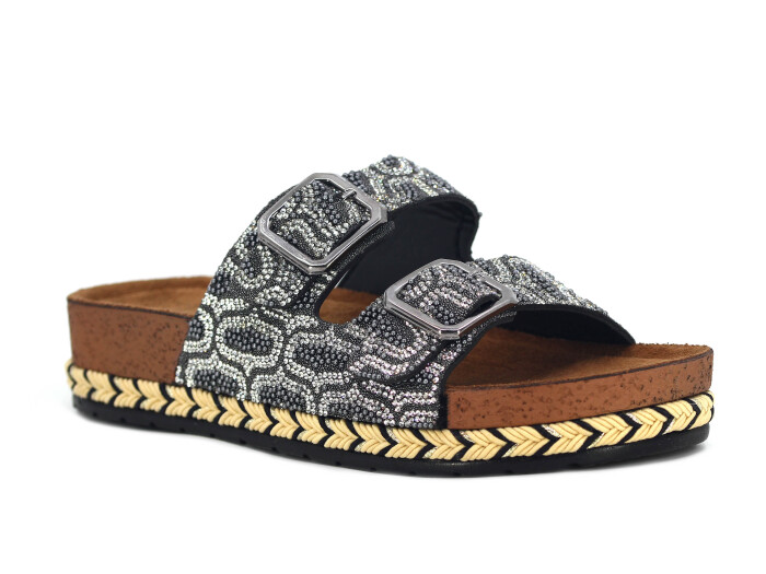 Pienn Zenne 20064.003 Kutulu Günlük Terlik Füme - Pienn