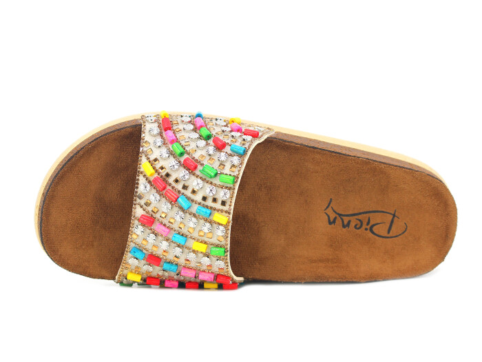 Pienn Zenne 20065.005 Kutulu Günlük Terlik Bronz - 2