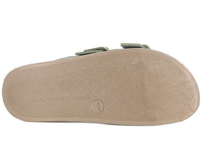 Piomi Zenne 210 Çift Toka Kutulu Günlük Terlik Yeşil - 3