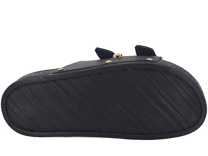 Piomi Zenne 8010 Çift Toka Kutulu Günlük Terlik Siyah - 3