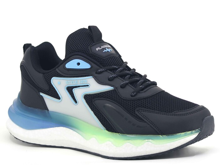 Plarium Merdane 2513 Anorak Spor Ayakkabı Siyah - Mavi - Plarium