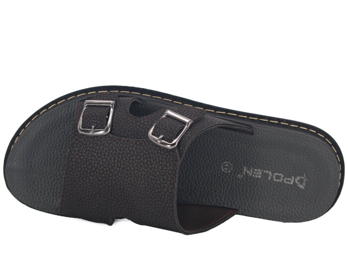 Polen Merdane 1006.M.003 Günlük Terlik Kahve - Polen (1)