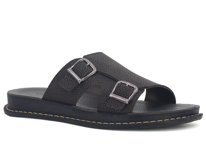 Polen Merdane 1006.M.003 Günlük Terlik Kahve - Polen