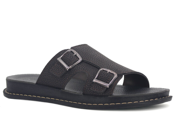 Polen Merdane 1006.M.003 Günlük Terlik Kahve - 1