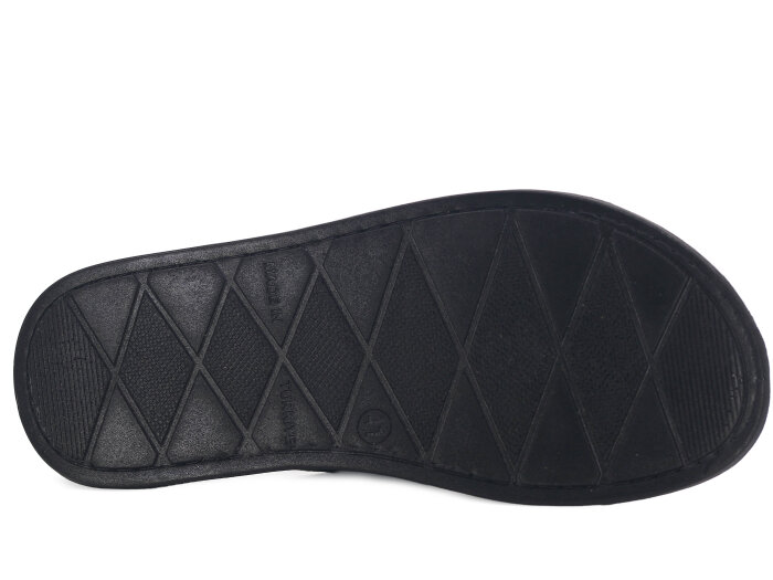 Polen Merdane 1006.M.003 Günlük Terlik Siyah - 3