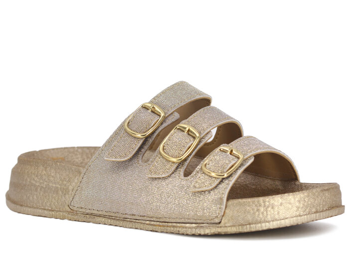 Polen Zenne 1001.Z.002 Günlük Terlik Altın - Polen