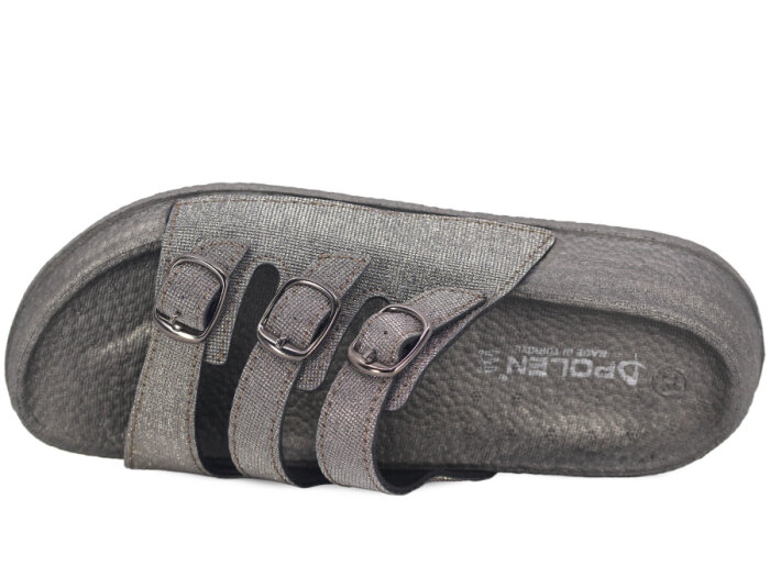 Polen Zenne 1001.Z.002 Günlük Terlik Füme - 2