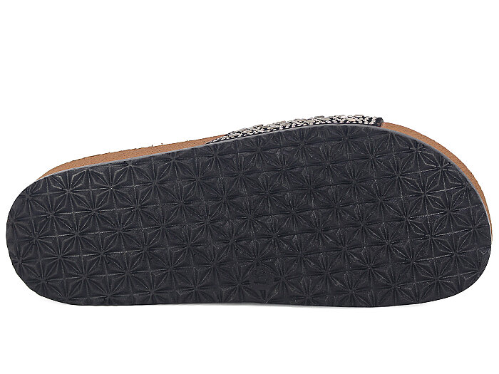 Polen Zenne 1004.Z.011 Taşlı Günlük Terlik Füme - 3