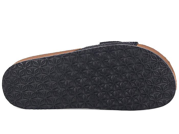 Polen Zenne 1004.Z.012 Taşlı Günlük Terlik Siyah - 3