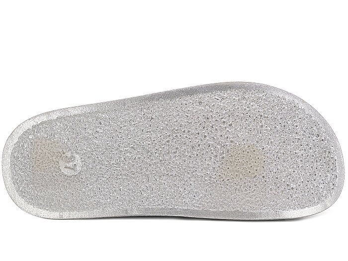 Polen Zenne 1007.Z.006 Çift Toka Günlük Terlik Gümüş - 3