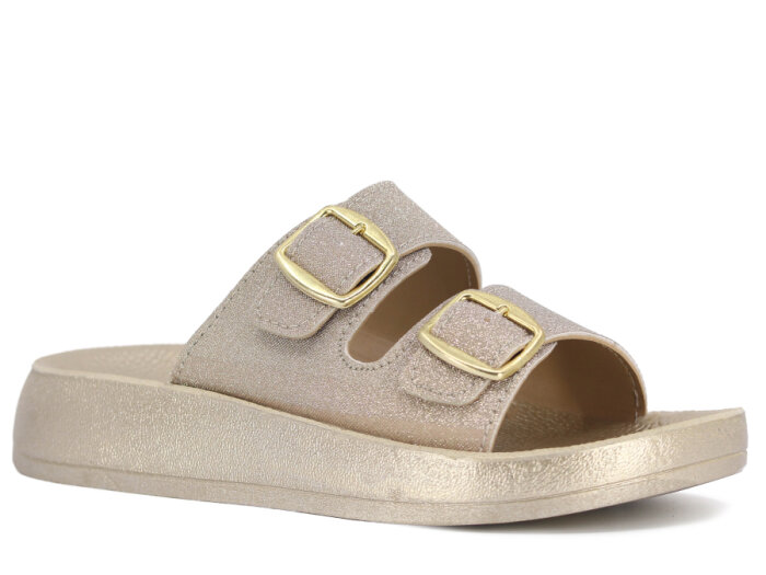 Polen Zenne 1009.Z.002 Günlük Terlik Altın - 1