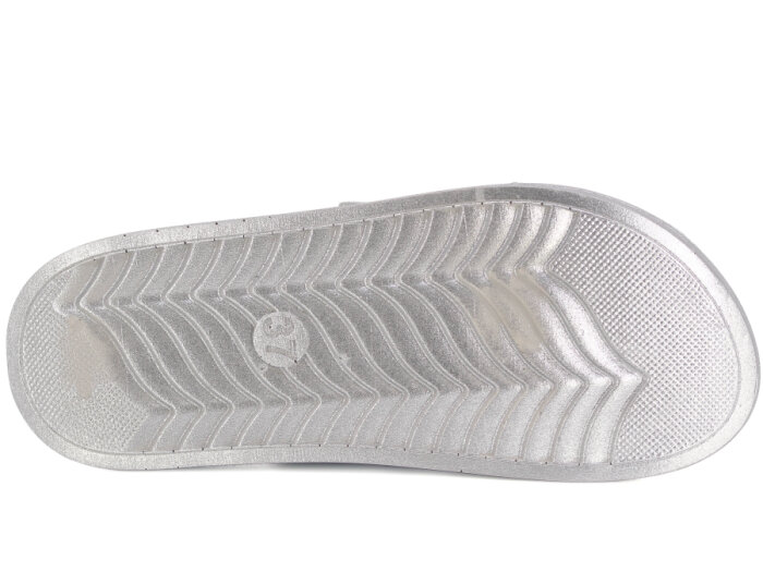 Polen Zenne 1009.Z.002 Günlük Terlik Gümüş - 3