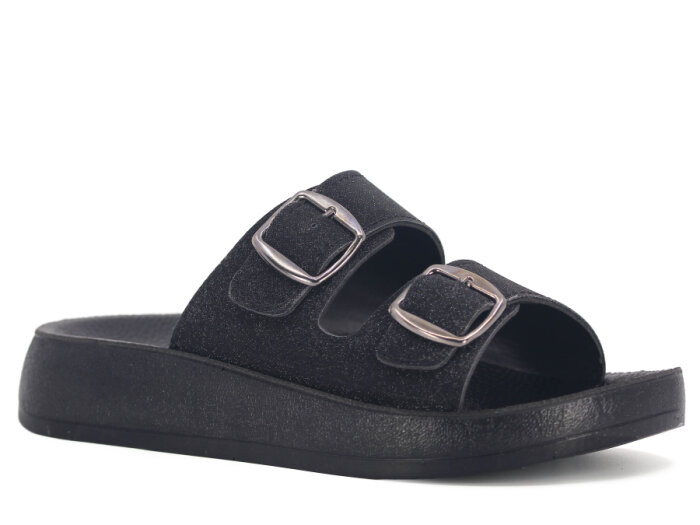 Polen Zenne 1009.Z.002 Günlük Terlik Siyah - 1