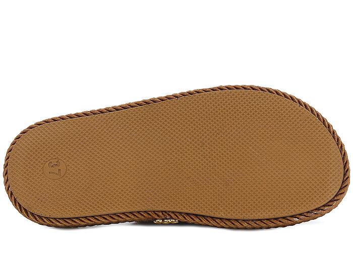 Polen Zenne 1010.Z.001 Çift Toka Günlük Terlik Taba - 3