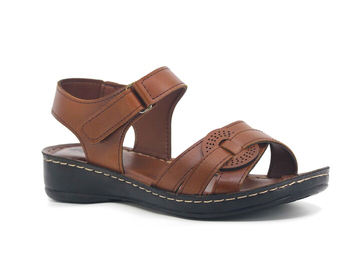 Polero Zenne 14820 Kutulu Sandalet Taba