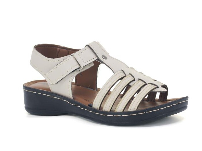 Polero Zenne 14823 Dört Kol Cırtlı Sandalet Bej - 1