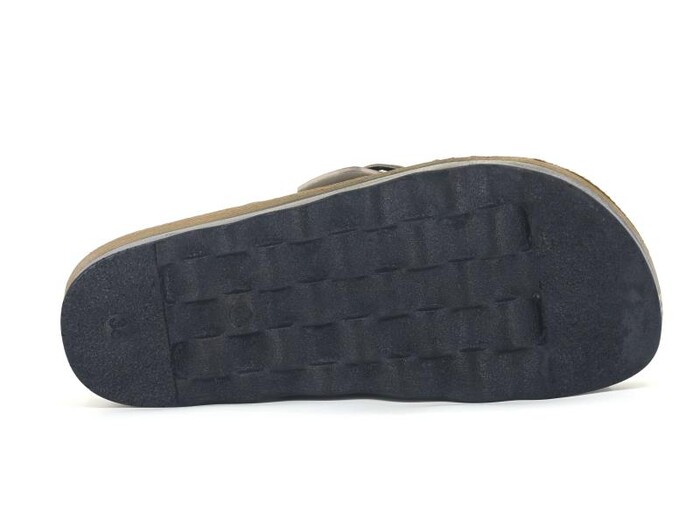 Polero Zenne 35131 Birken Çapraz Tek Toka Kutulu Günlük Terlik Bej - 3