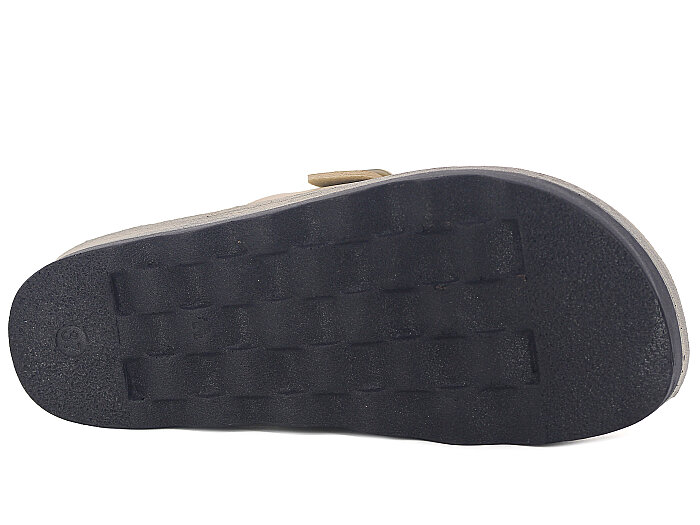 Polero Zenne 35136 Çift Toka Kutulu Günlük Terlik Bej - 3