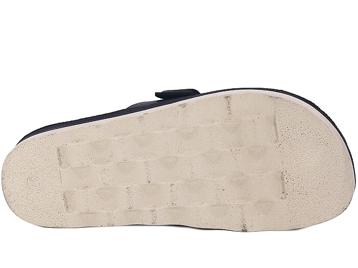 Polero Zenne 35136 Çift Toka Kutulu Günlük Terlik Siyah - 3