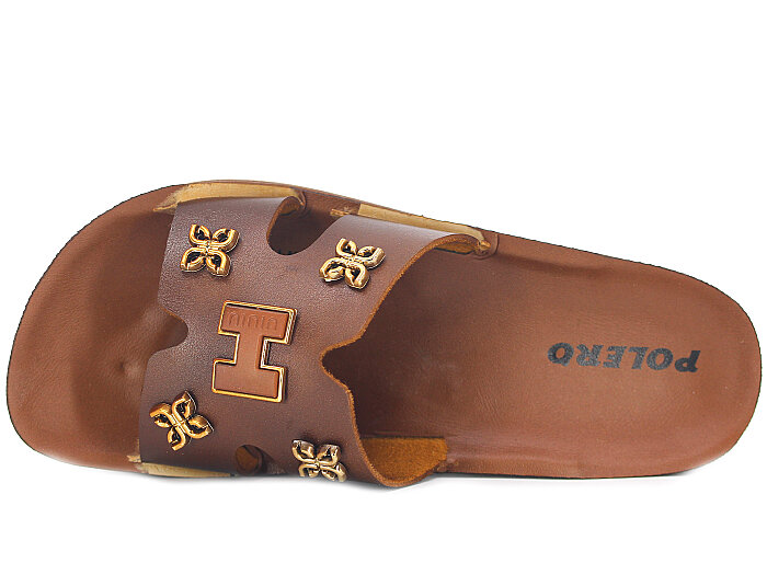 Polero Zenne 35150 Kutulu Günlük Terlik Taba - 2