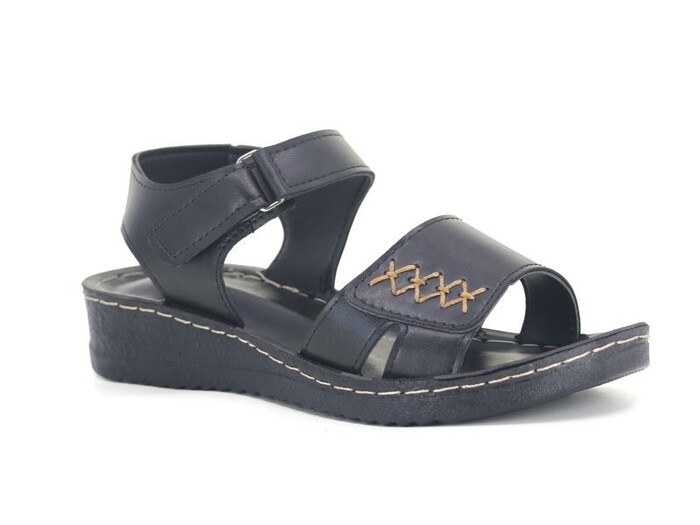 Polero Zenne 58411 Sandalet Siyah - 1