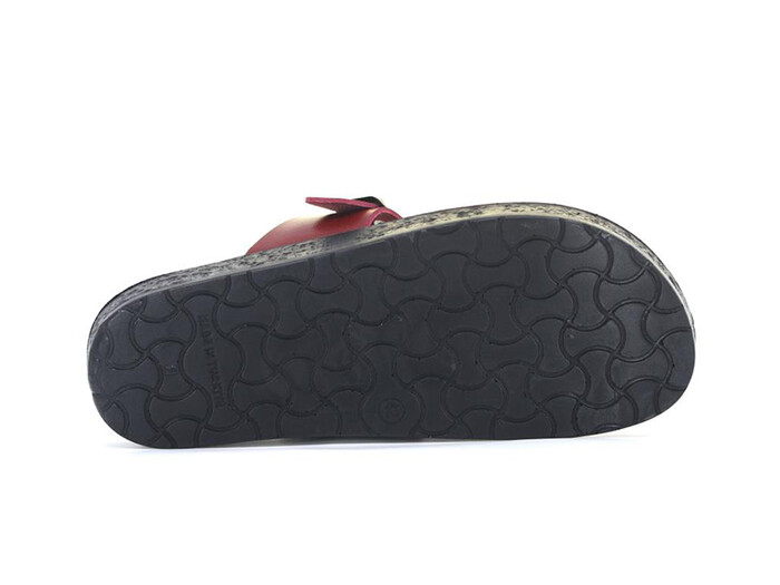 Polex Filet 2201 Birken Klasik Tek Toka Parmak Arası Terlik Bordo - 3