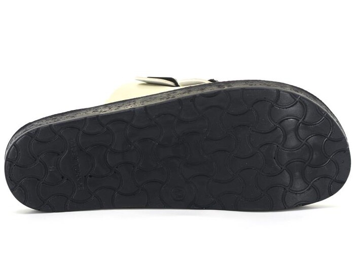 Polex Merdane 10024 Birken Çift Toka Baş Parmak Arası Terlik Bej - 3