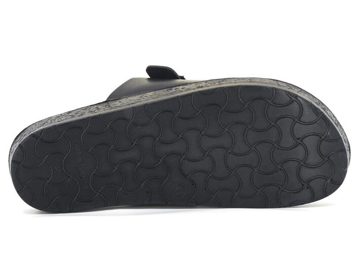 Polex Merdane 10023 Birken Tek Toka Baş Parmak Arası Terlik Siyah