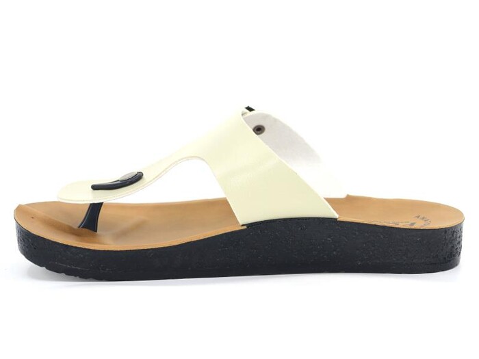 Polex Merdane 10026 Birken Klasik Parmak Arası Terlik Bej - 2