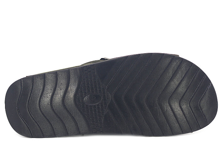 Polex Merdane 20001 Çapraz Tek Toka Spor Taban Günlük Terlik Haki - 3