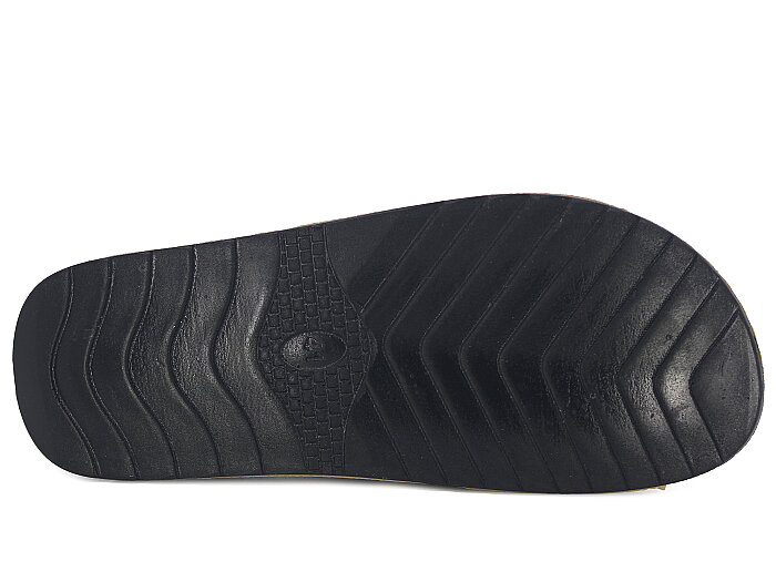 Polex Merdane 20009 Düz Geniş Yüz Monta Günlük Terlik Bej - 3