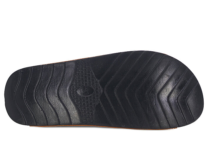 Polex Merdane 20009 Düz Geniş Yüz Monta Günlük Terlik Hardal - 3