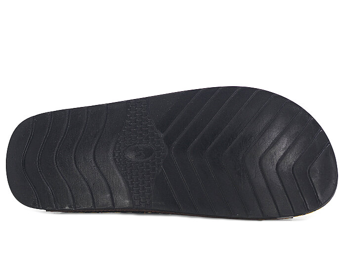 Polex Merdane 20011 Çift Cırtlı Monta Günlük Terlik Kahve - 3